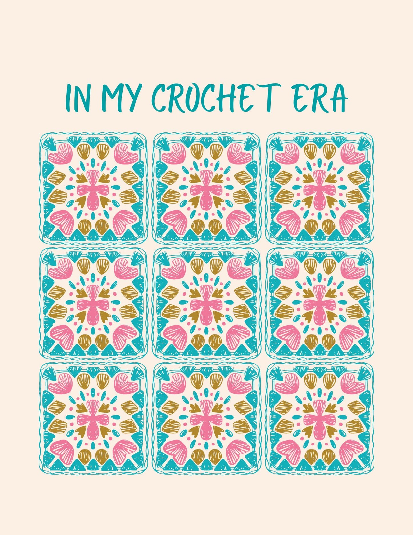 In My Crochet Era Wall Art