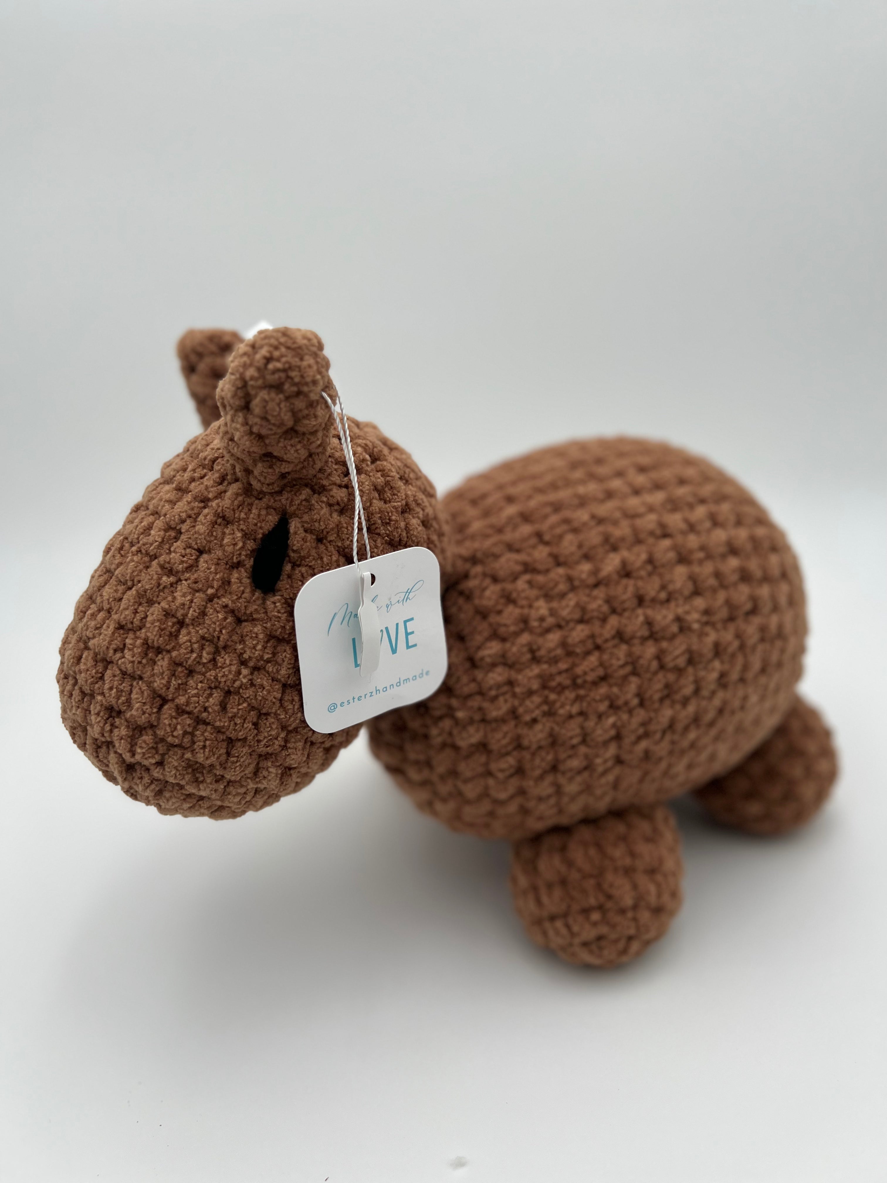 Capybara Crochet Kit with Magnet