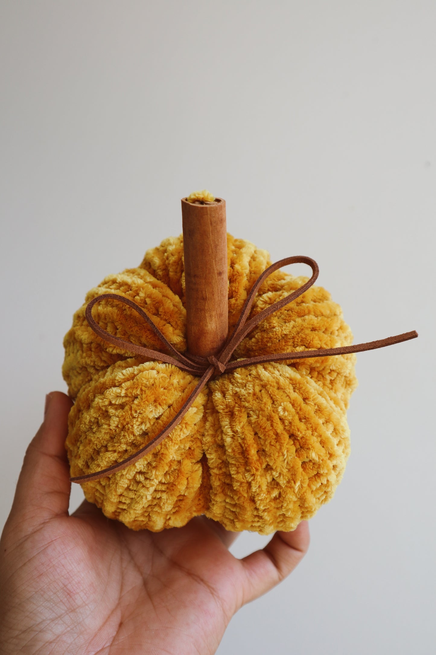 Knit pumpkins