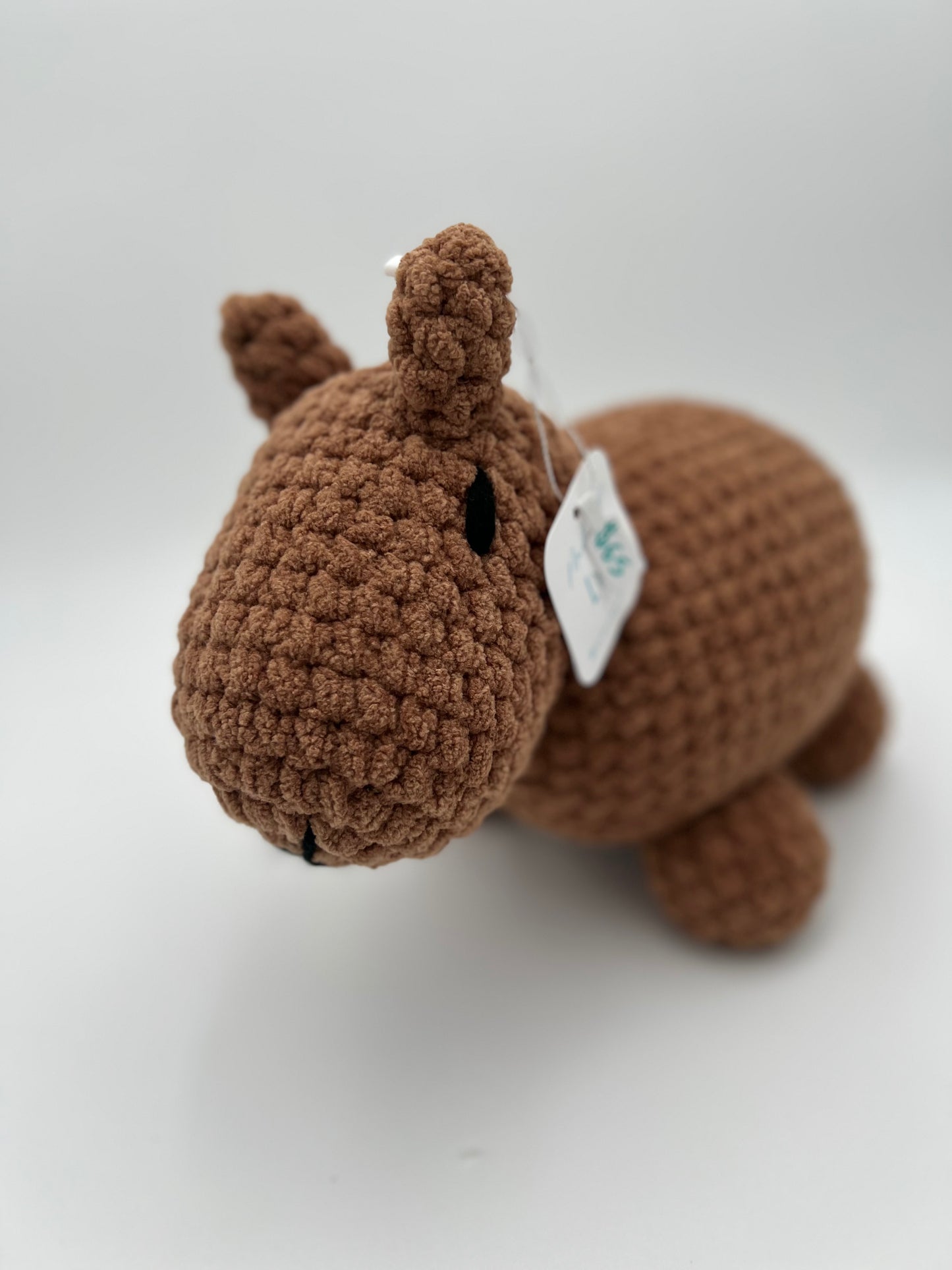 Crochet capybara