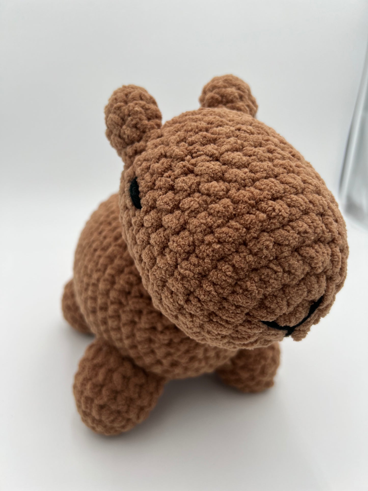 Crochet capybara