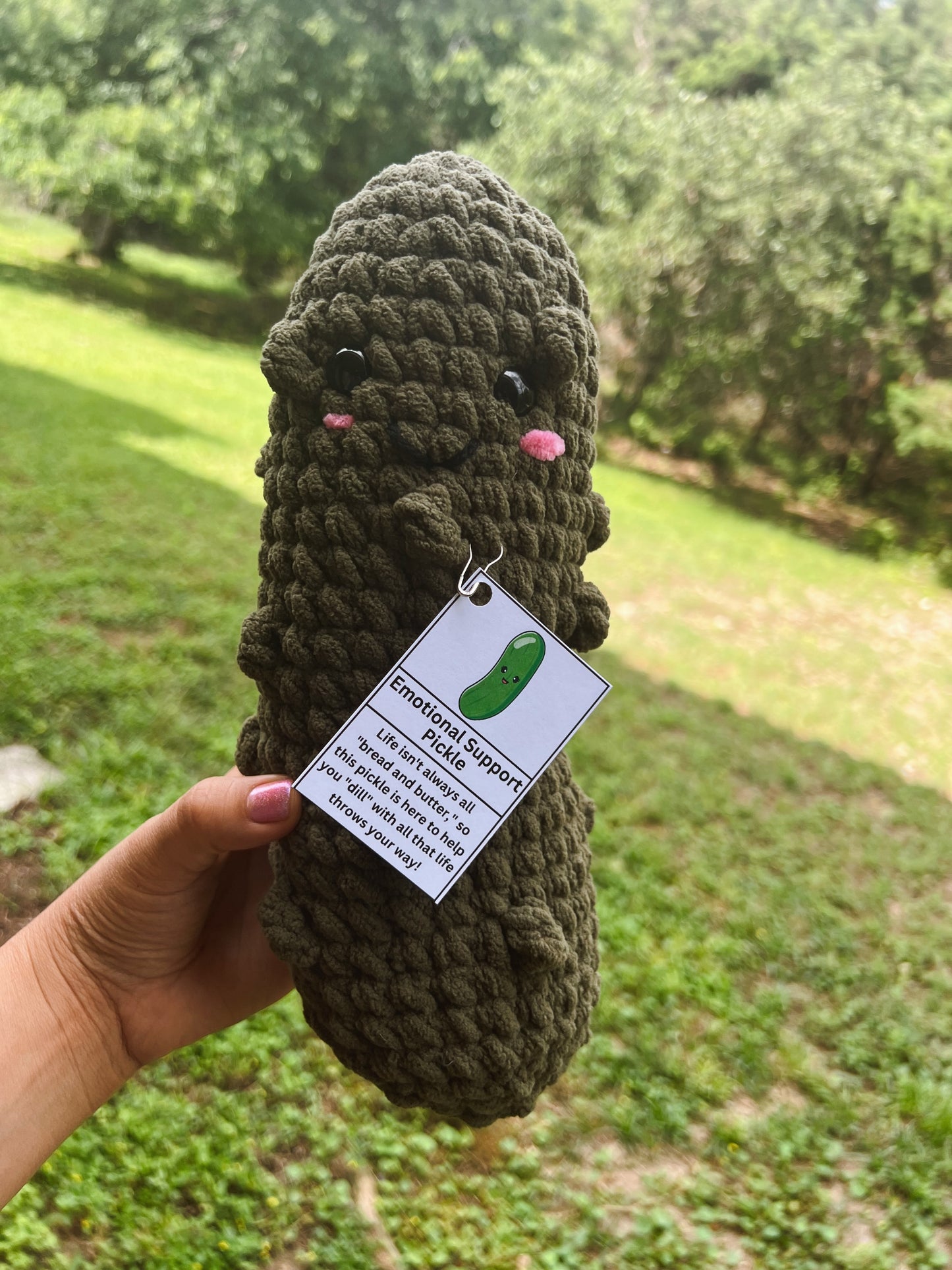 Crochet pickle