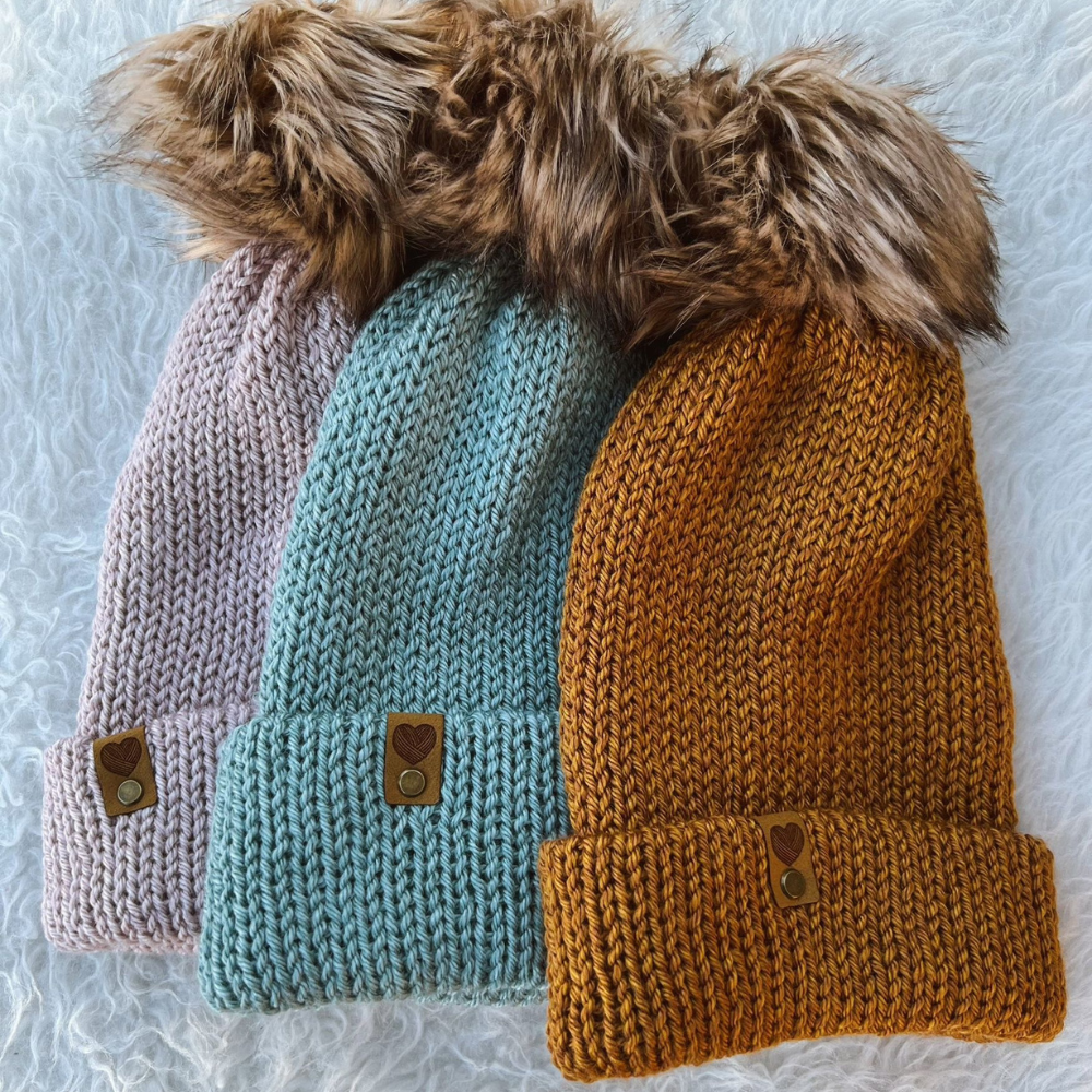 Knitted beanie