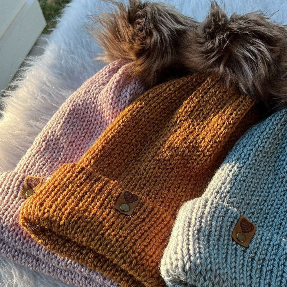 Knitted beanie
