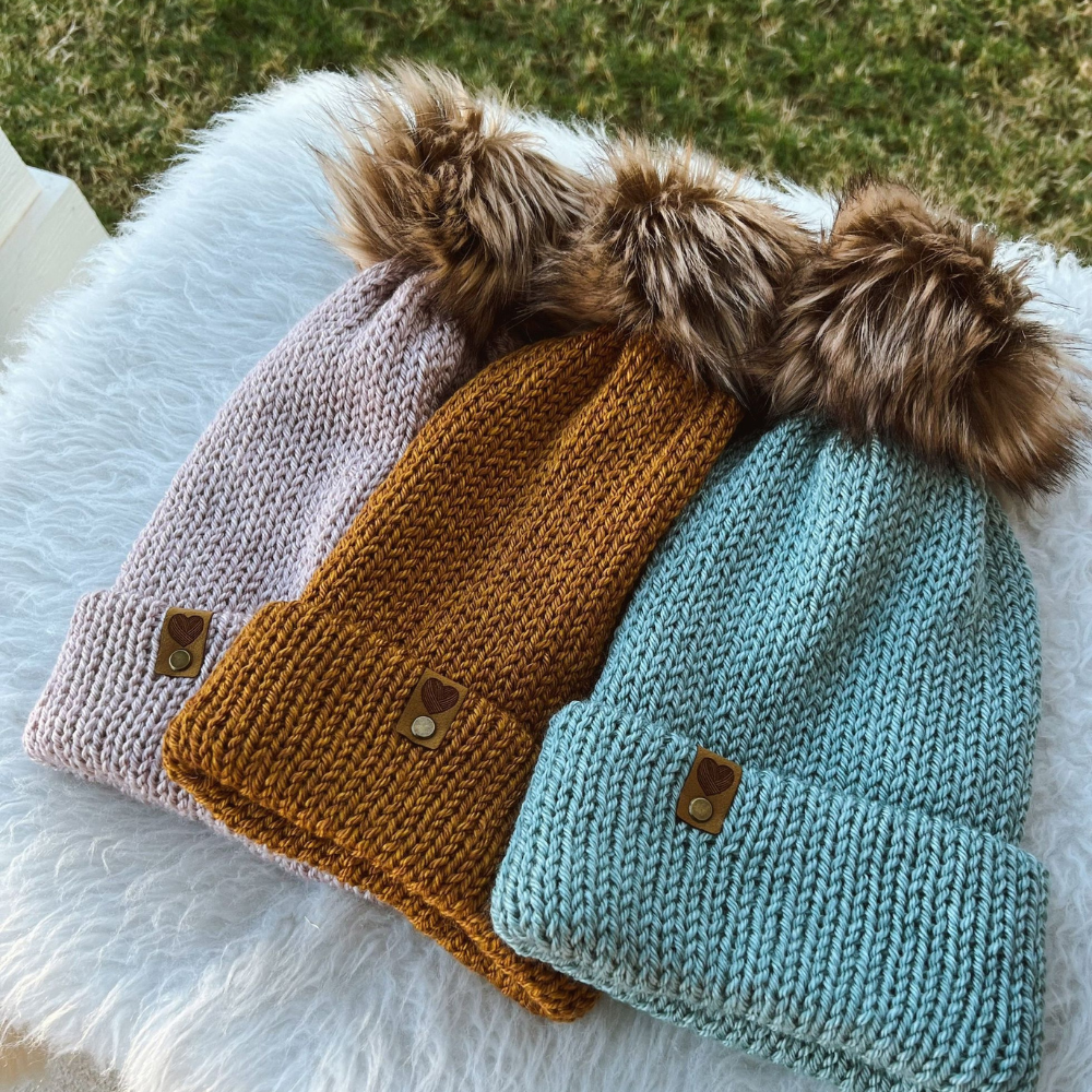 Knitted beanie