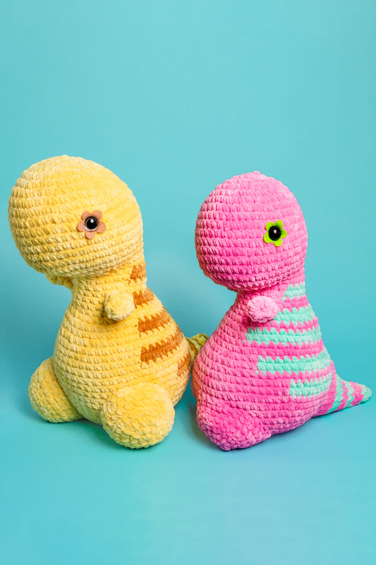 Crochet Plushie Dino